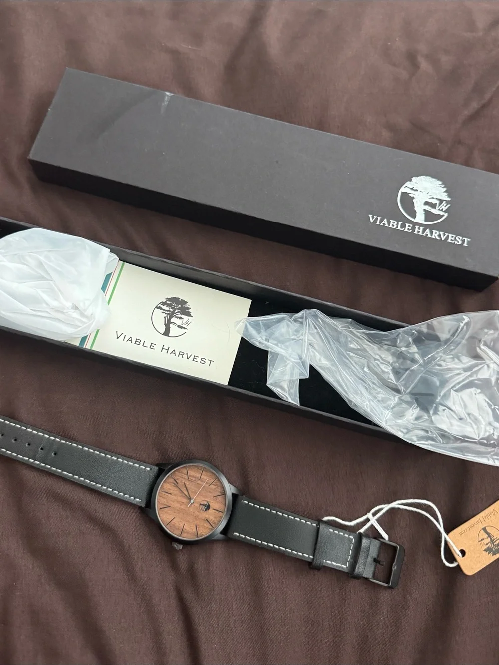Wood Dial Watch — Viable Harvest